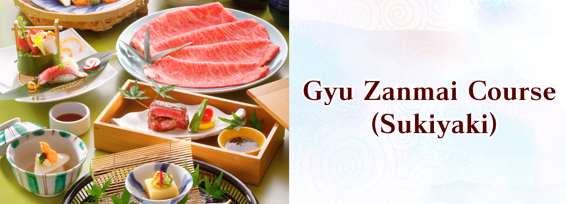 Gyu Zanmai Course (Sukiyaki)