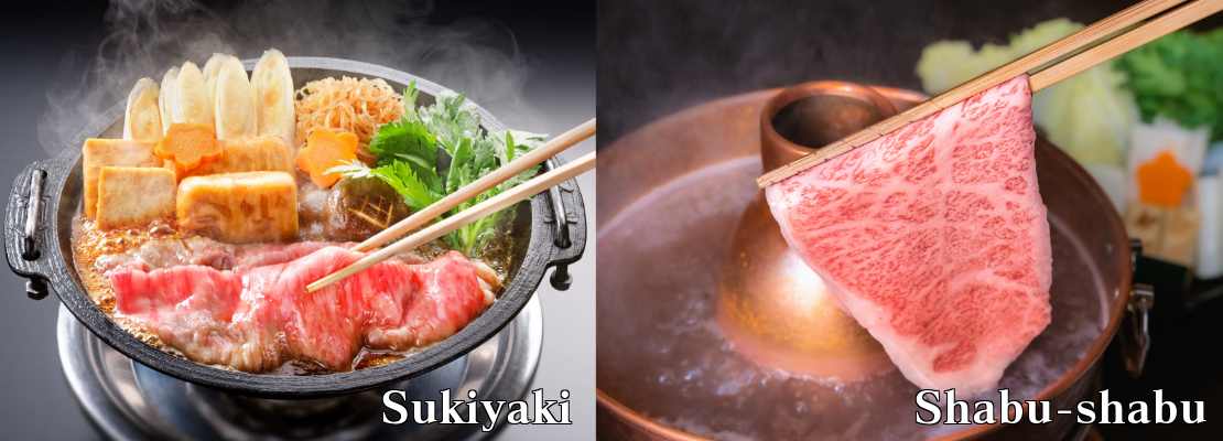 Sukiyaki and Shabu-shabu